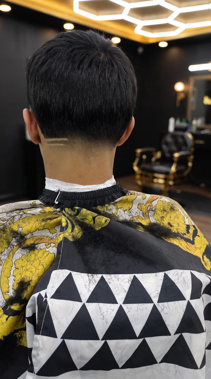 Haircut design detail